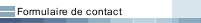 Formulaire de contact